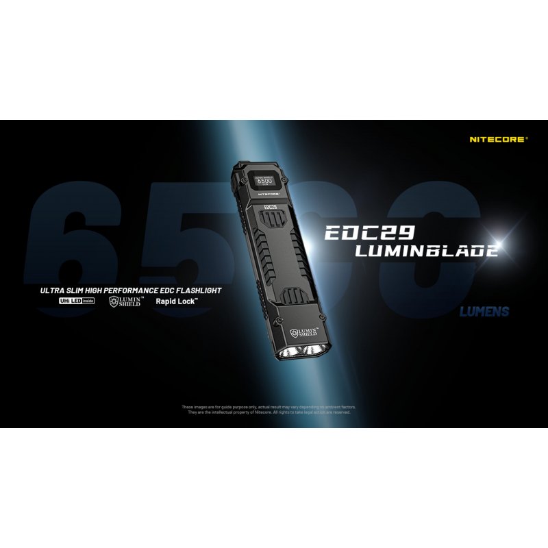 ΦΑΚΟΣ LED NITECORE EDC29 UHi, 6500Lumens