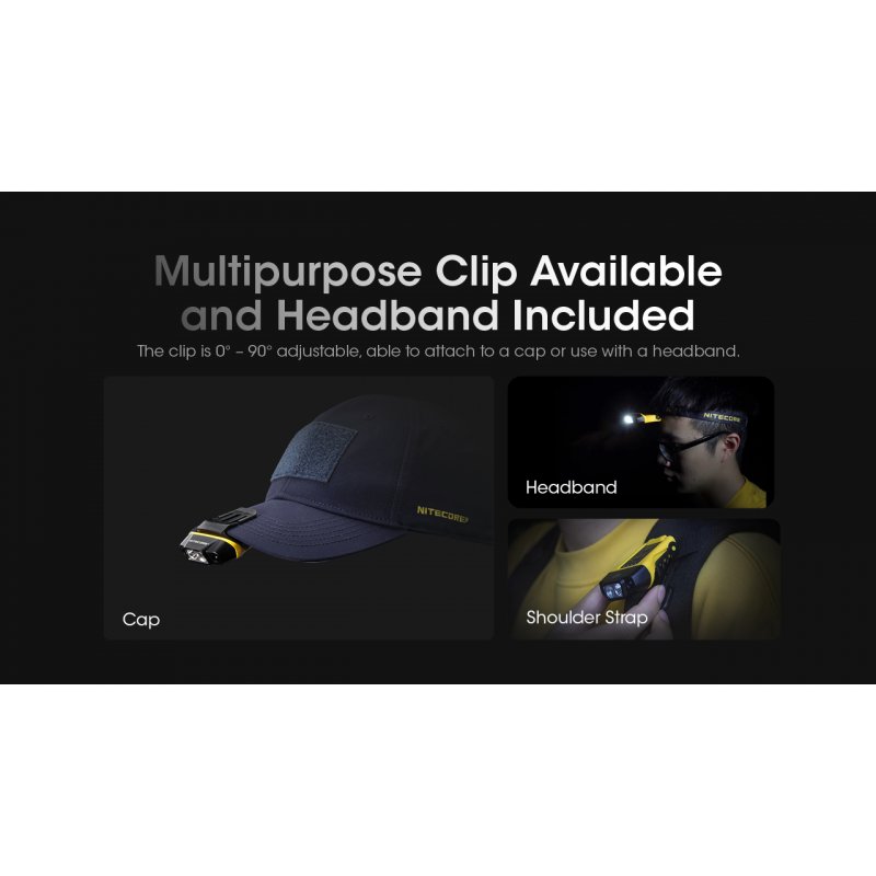 ΦΑΚΟΣ LED NITECORE HEADLAMP NU11, Inteligent IR...