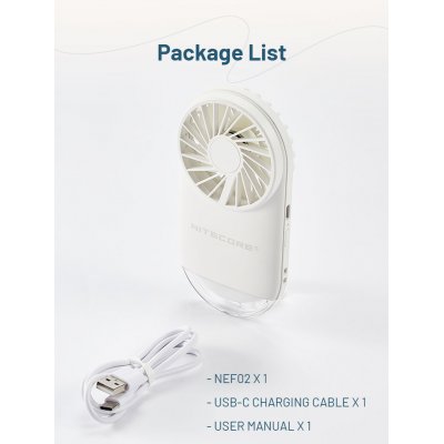 ΑΝΕΜΙΣΤΗΡΑΣ ΑΤΟΜΙΚΟΣ NITECORE NEF02