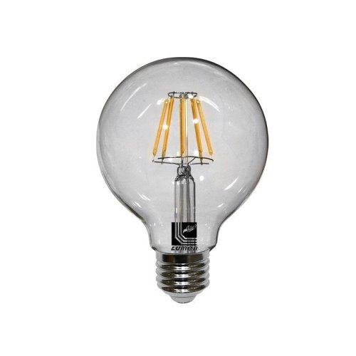 LED ΛΑΜΠΑ COG GLOBE Φ95 ΔΙΑΦΑΝΟ Ε27 8W 230V ΘΕΡΜΟ 2