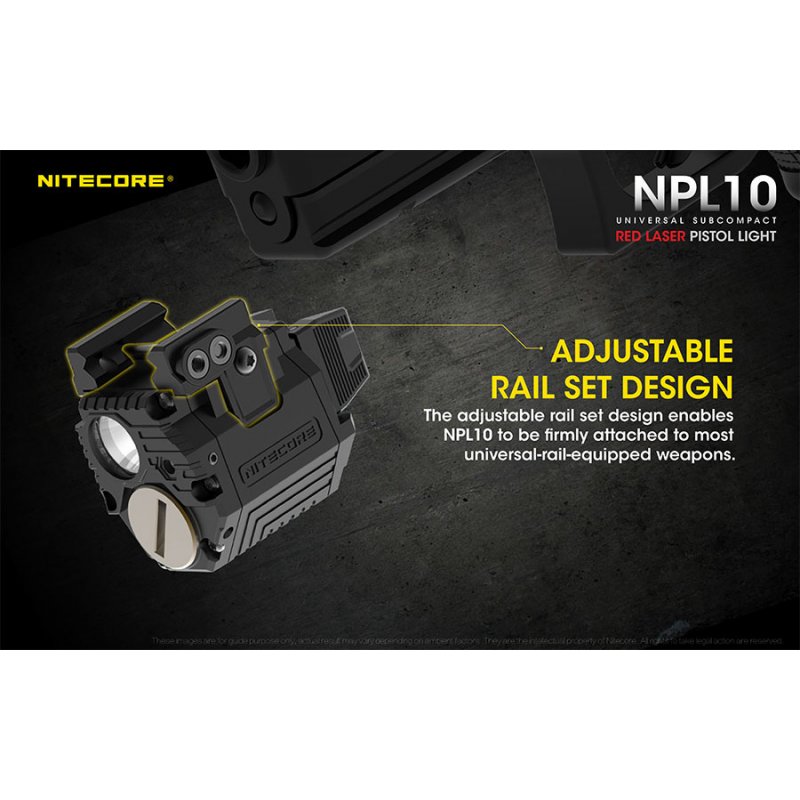 ΦΑΚΟΣ LED NITECORE NPL10, Set με μπαταρία CR2