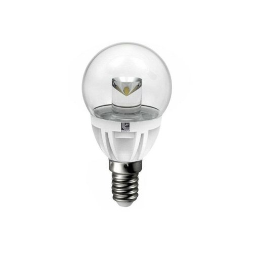 LED ΛΑΜΠΑ ΣΦΑΙΡΙΚΟ ΔΙΑΦΑΝΟ ΛΕΥΚΟ ΚΕΡΑΜΙΚΟ Ε14 3W ΘΕΡΜΟ 2