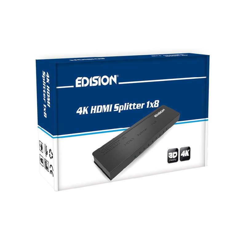 4K HDMI Splitter 1x8