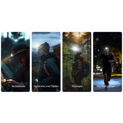 ΦΑΚΟΣ LED NITECORE HEADLAMP HA23 UHE, Black