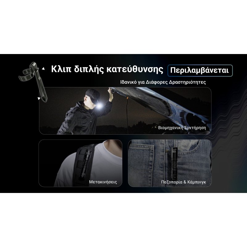 ΦΑΚΟΣ LED NITECORE MULTI TASK MT1A PRO