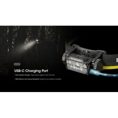 ΦΑΚΟΣ LED NITECORE HEADLAMP HC60 UHE, 1600 Lumens