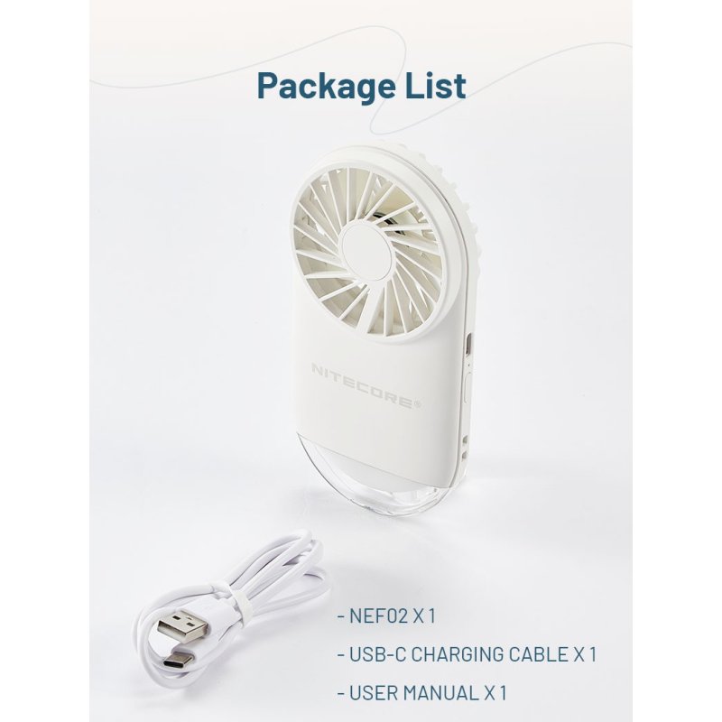 ΑΝΕΜΙΣΤΗΡΑΣ ΑΤΟΜΙΚΟΣ NITECORE NEF02