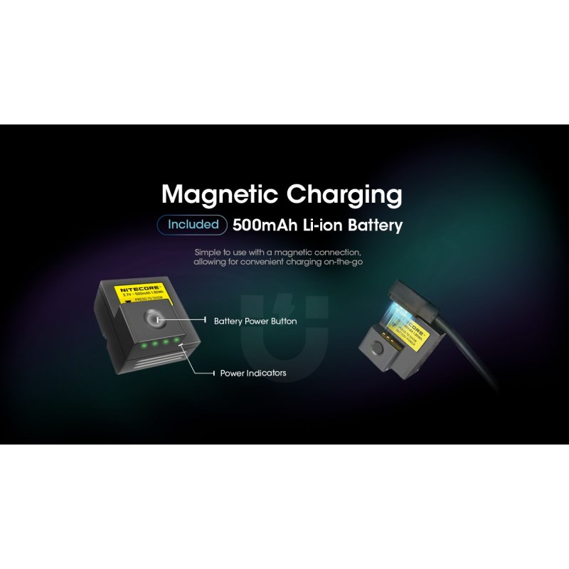 ΦΑΚΟΣ LED NITECORE NPL25, 900lumens