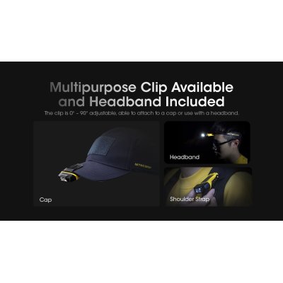 ΦΑΚΟΣ LED NITECORE HEADLAMP NU11, Inteligent IR...