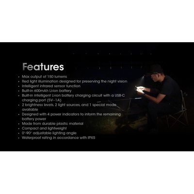 ΦΑΚΟΣ LED NITECORE HEADLAMP NU11, Inteligent IR...