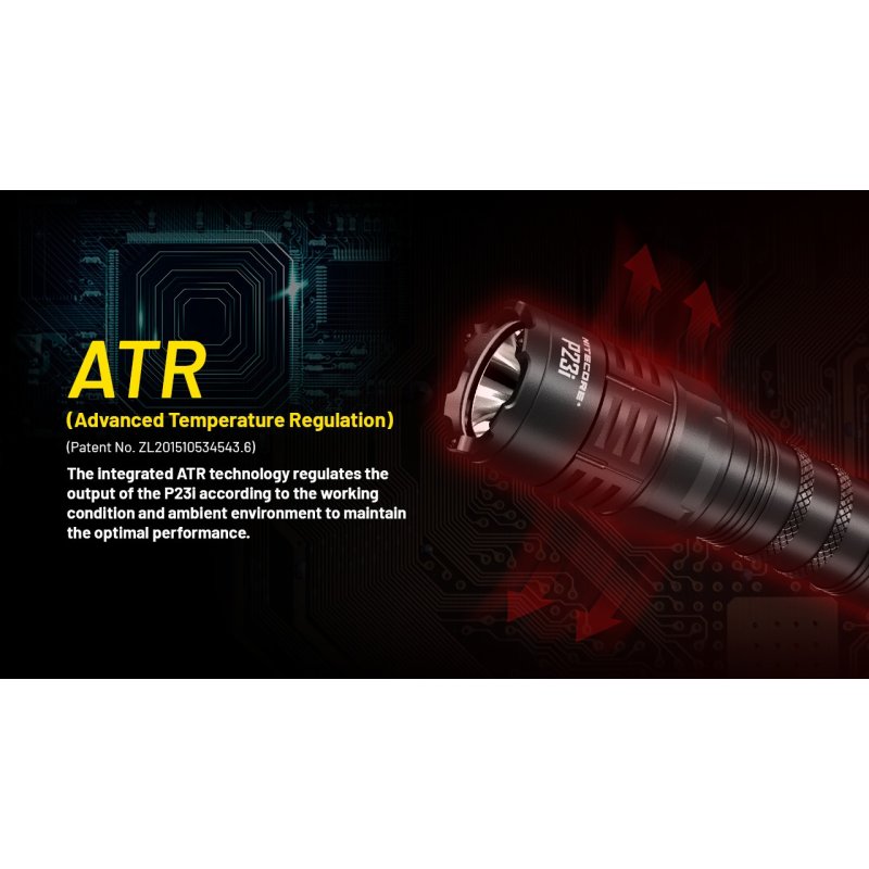 ΦΑΚΟΣ LED NITECORE PRECISE P23i, Tactical,...