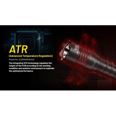 ΦΑΚΟΣ LED NITECORE PRECISE P23i, Tactical,...