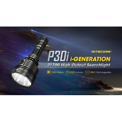 ΦΑΚΟΣ LED NITECORE PRECISE P30i, 2000 Lumens,...