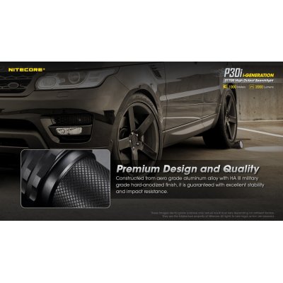 ΦΑΚΟΣ LED NITECORE PRECISE P30i, 2000 Lumens,...