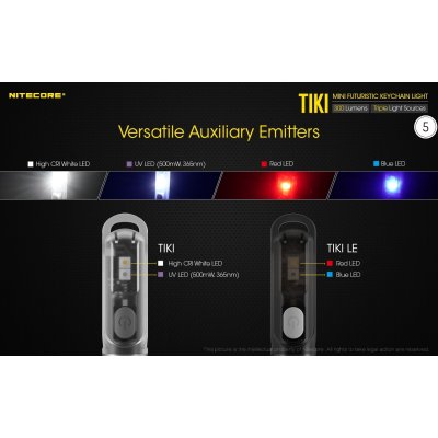 ΦΑΚΟΣ LED NITECORE TIKI LE, Black, USB-C, 300...