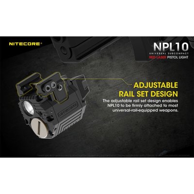 ΦΑΚΟΣ LED NITECORE NPL10, Set με μπαταρία CR2