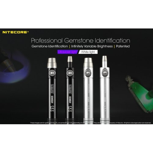 ΦΑΚΟΣ LED NITECORE GEMSTONE GEM10UV 2